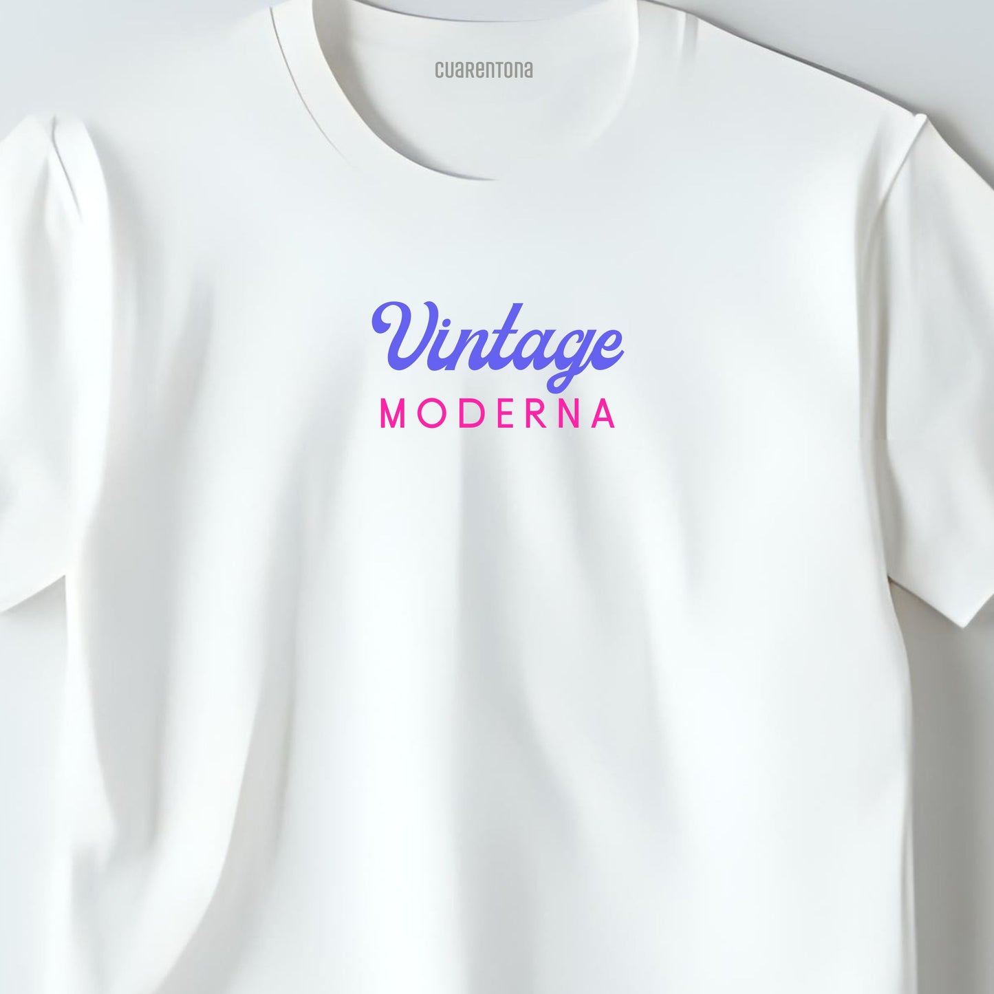 Camiseta Vintage Moderna