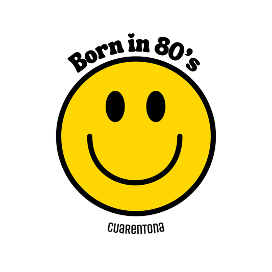 Camiseta Born in 80's